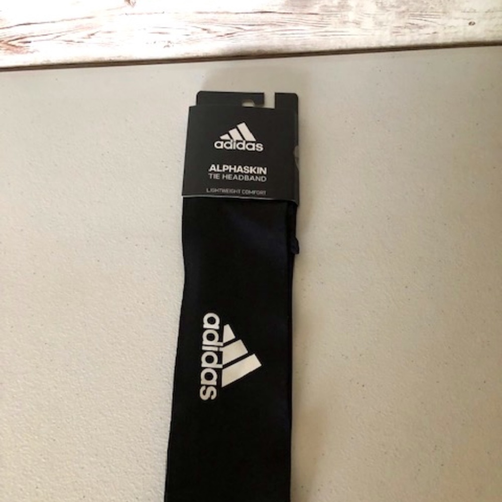 Women's adidas Alphaskin Tie Headband